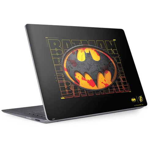 DC Comics The Flash Movie: Batman Bloody Logo Surface Laptop 2 Skin